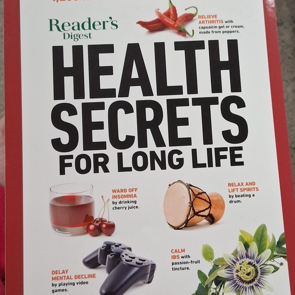 New Health Secrets For Long Life Book